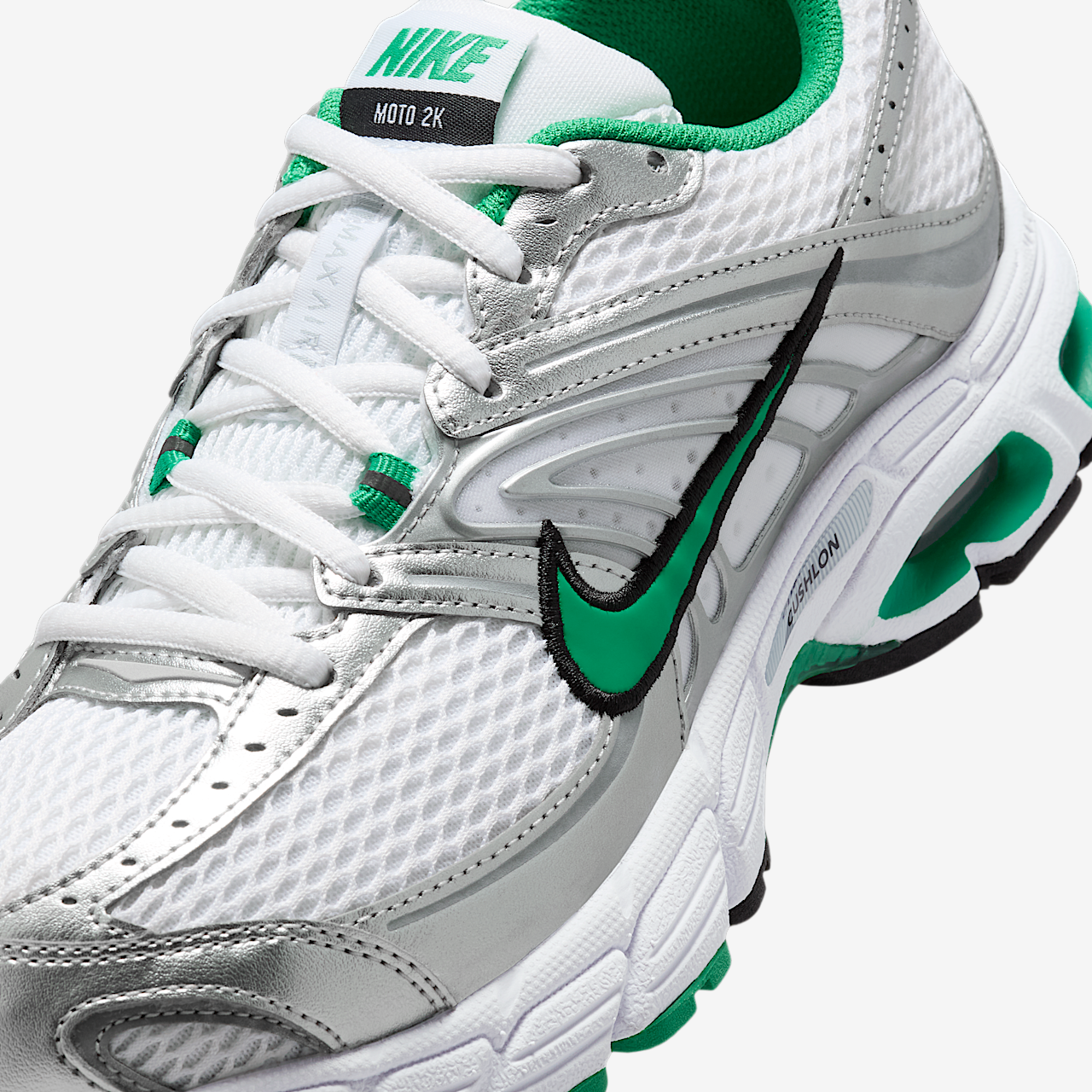 Nike Air Max sneaker Wit/Metallic Silver/Zwart/Stadium Green