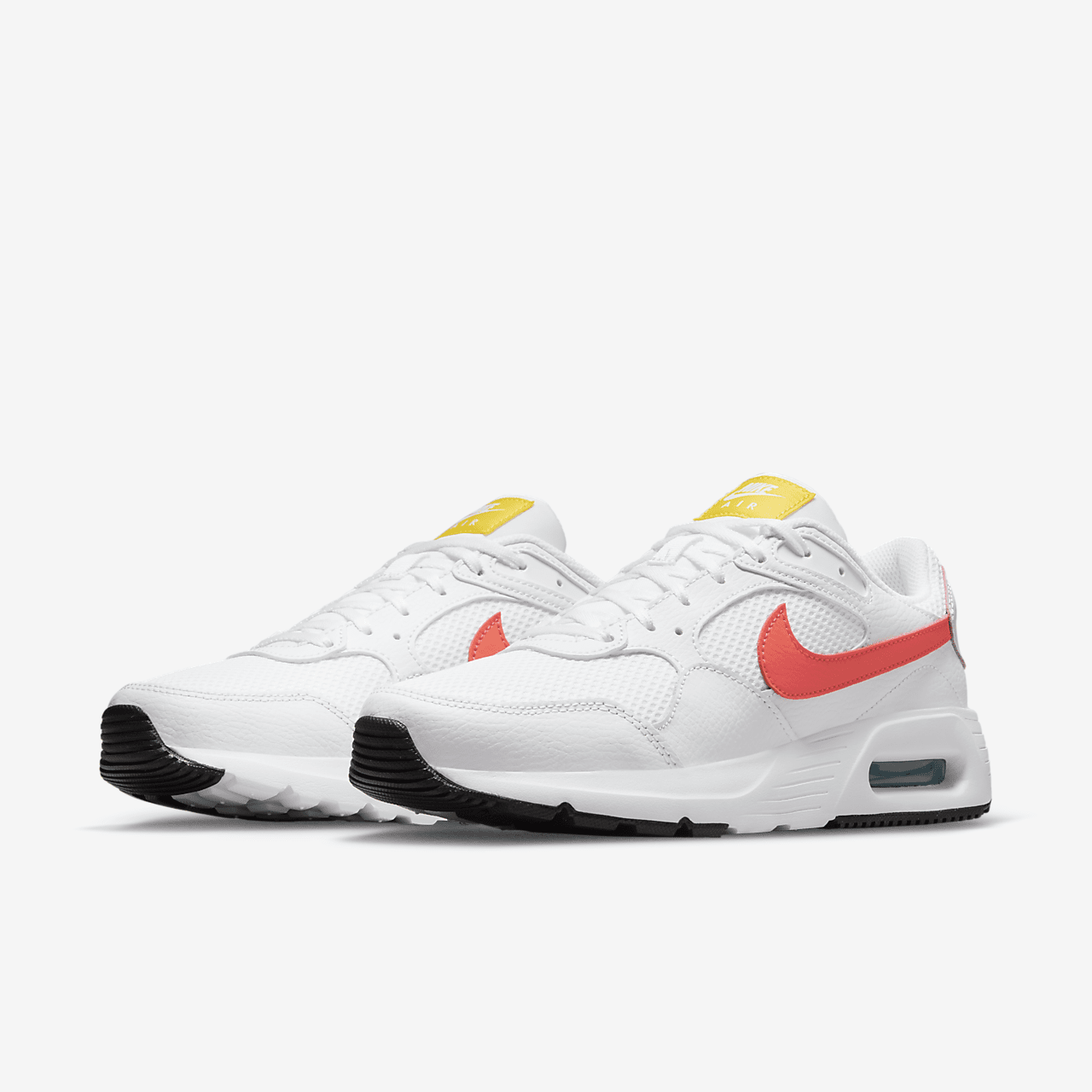 Nike Air Max SC sneaker Wit/Pink Foam/Light Laser Orange/Bright Crimson