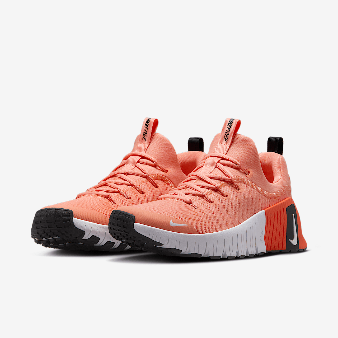Nike Free sneaker Apricot Agate/Turf Orange/Zwart/Wit
