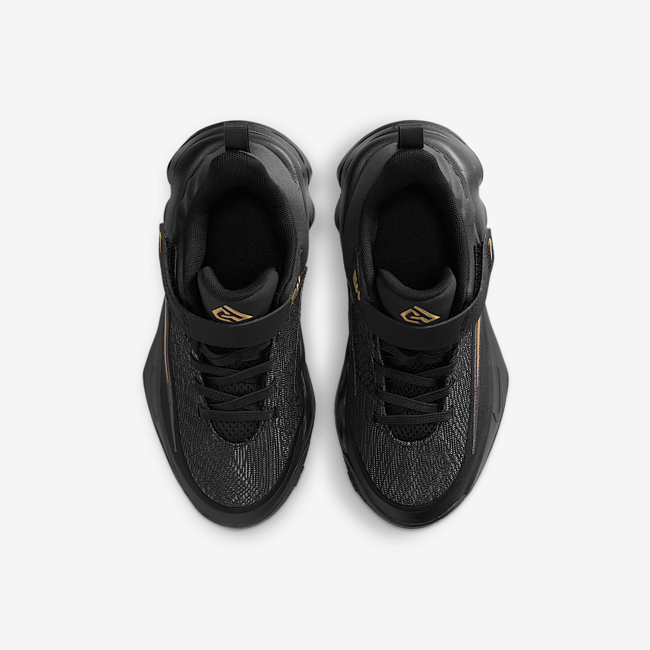 Nike  sneaker Zwart/Metallic Gold