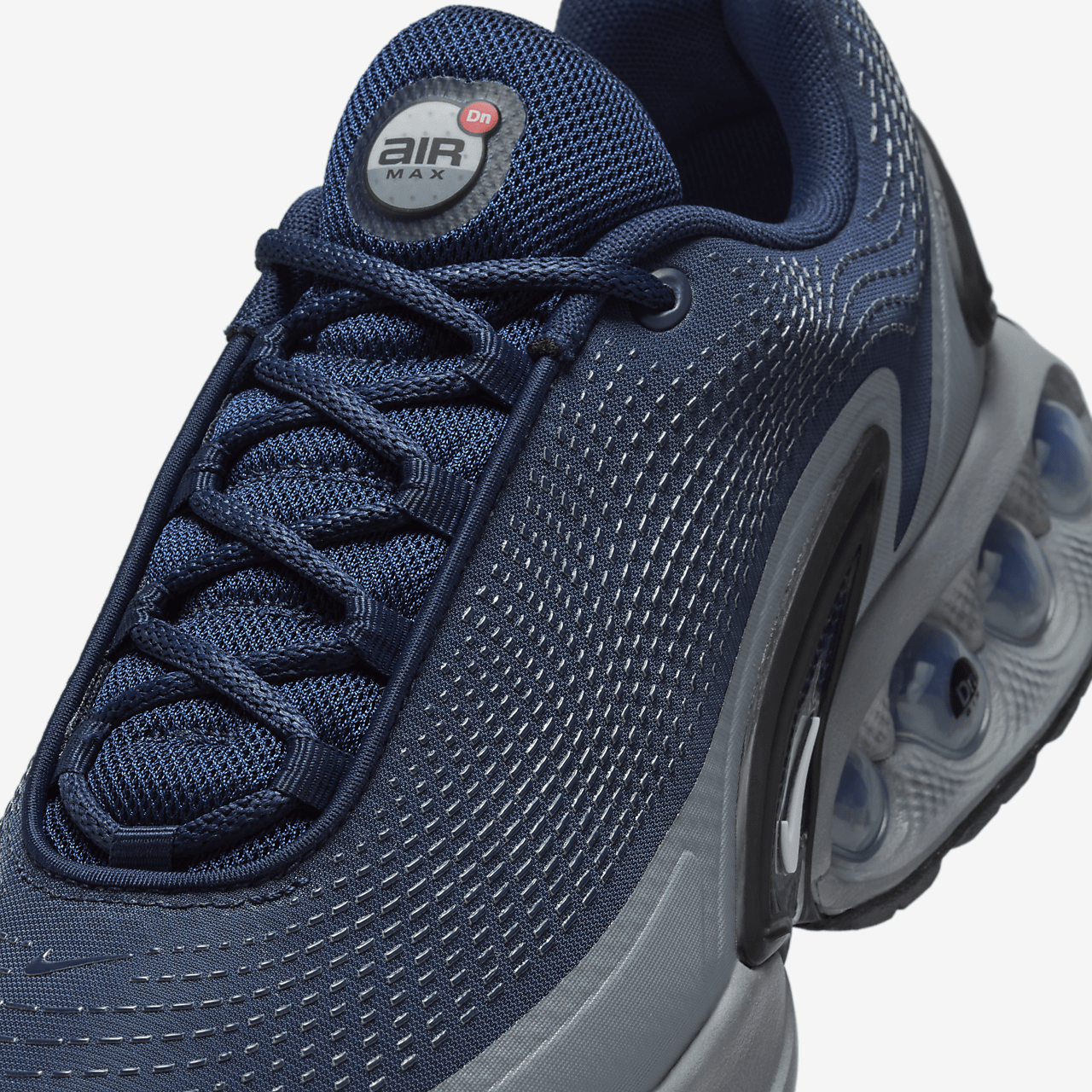 Nike Air Max DN sneaker Midnight Navy/Cool Grey/Zwart/Wit