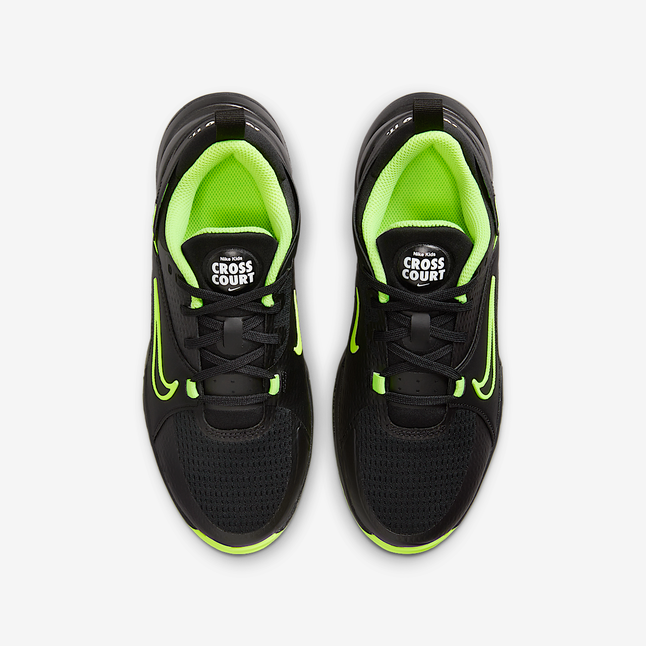 Nike  sneaker Zwart/Wit/Volt