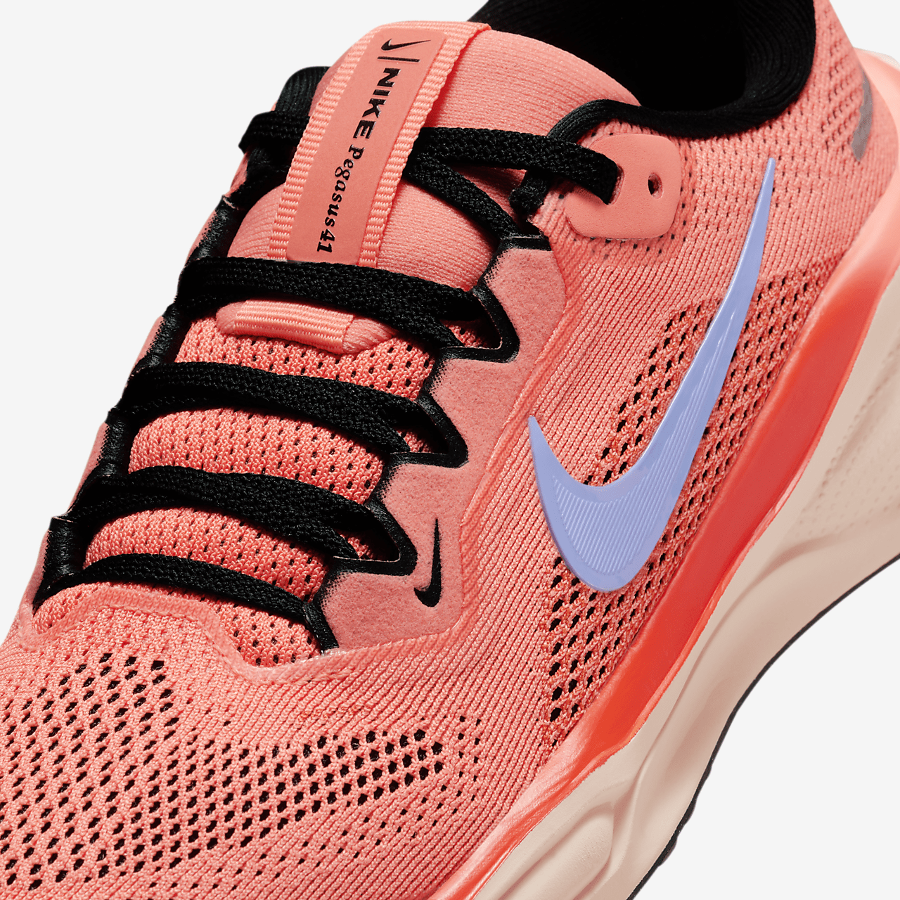 Nike Pegasus sneaker Light Wild Mango/Cosmic Clay/Zwart/Royal Pulse