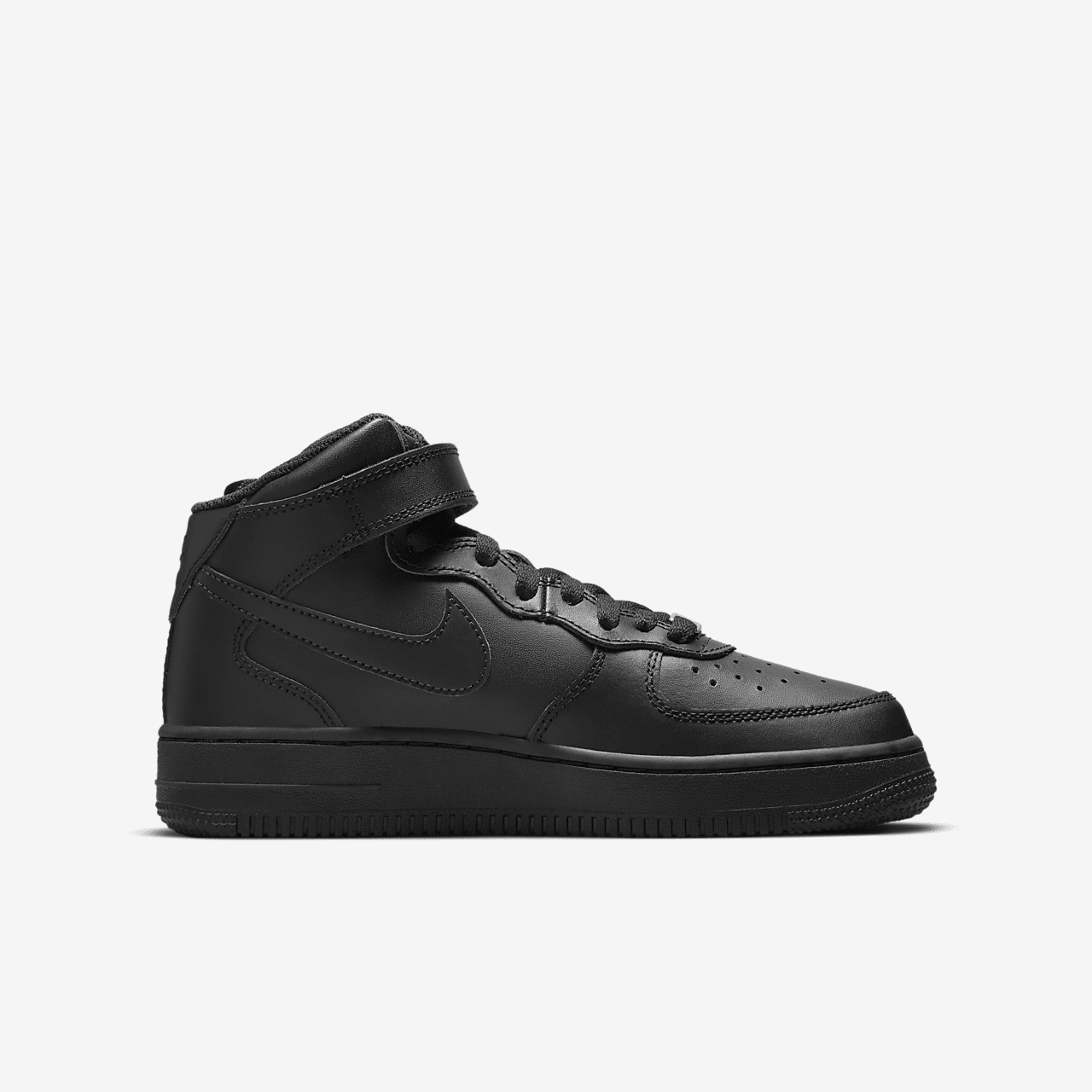 Nike Air Force 1 sneaker Zwart/Zwart
