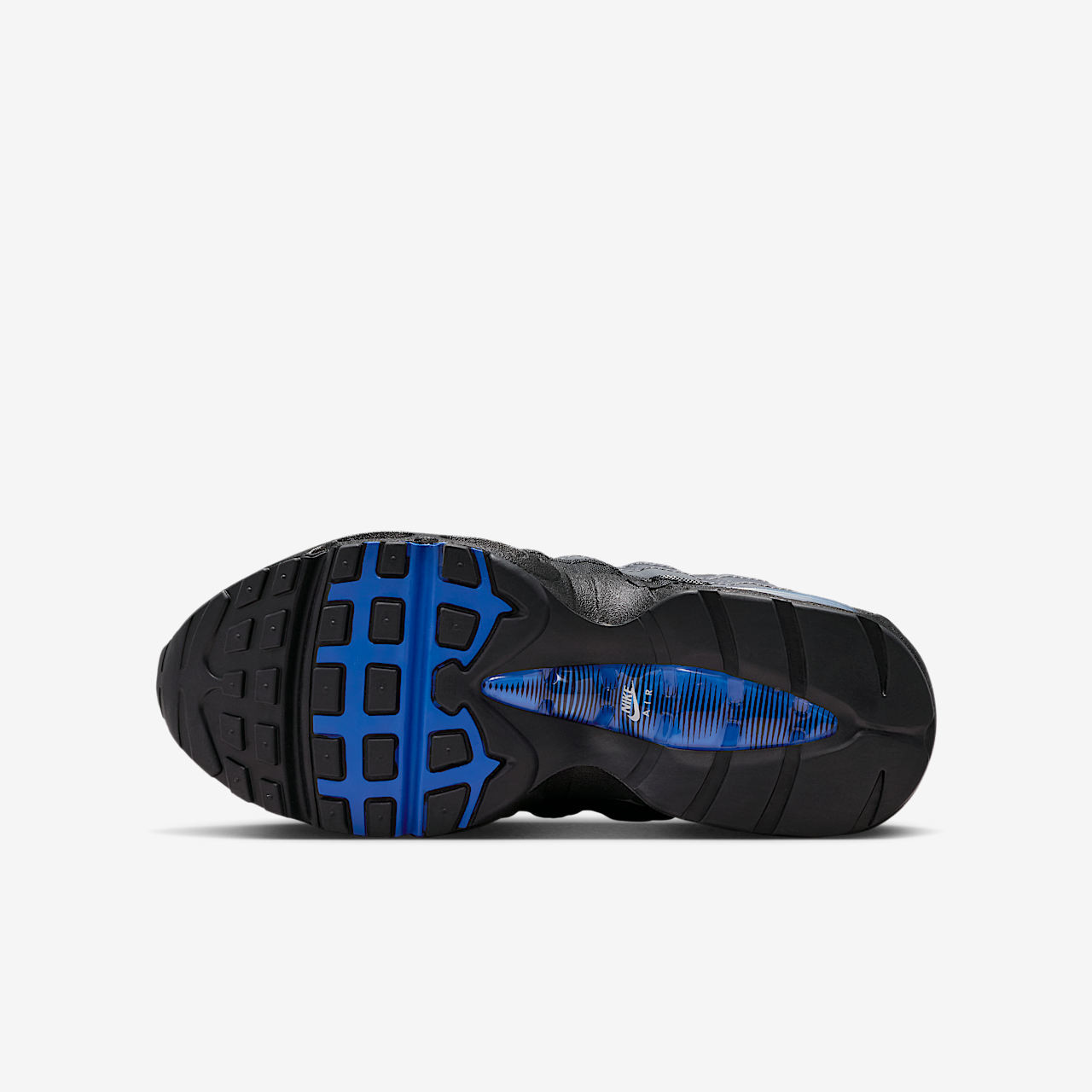 Nike Air Max sneaker Zwart/Zwart/Dark Grey/Game Royal