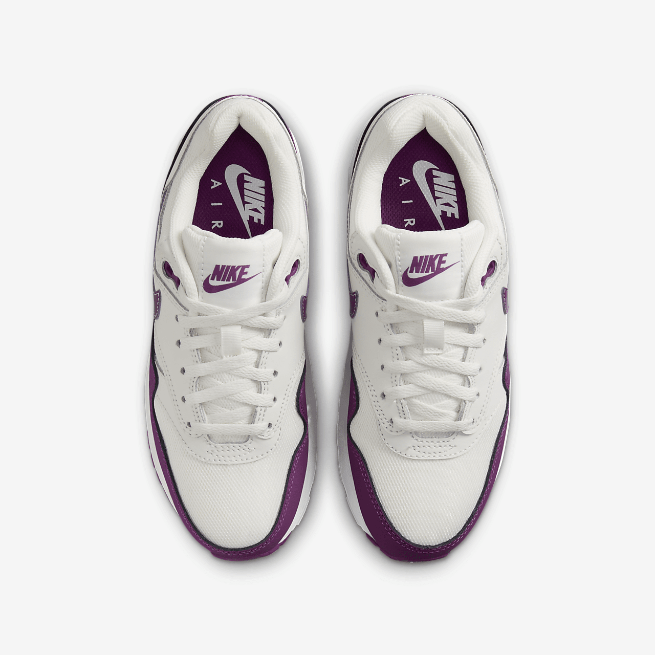 Nike Air Max 1 sneaker Summit White/Wit/Viotech