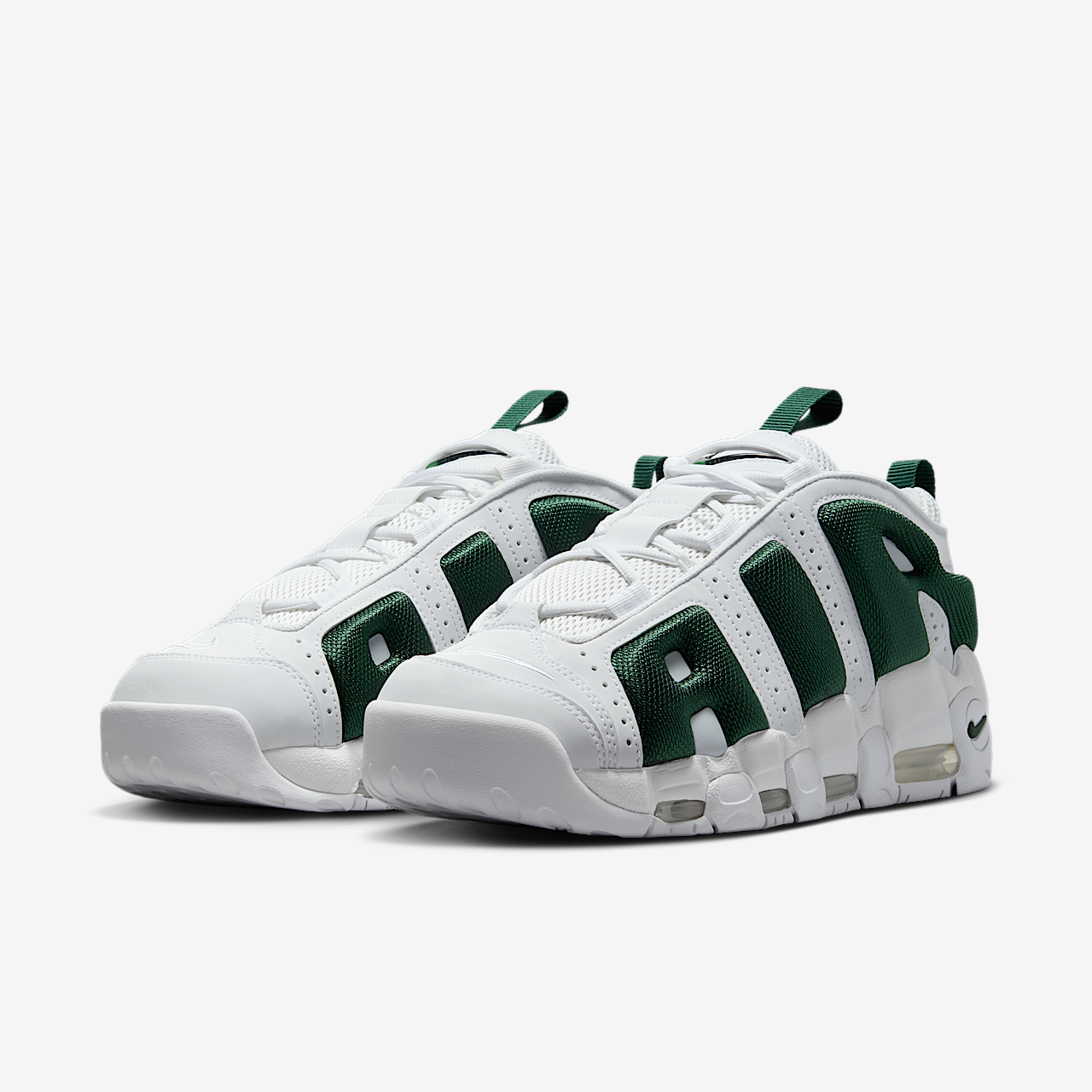 Nike Air More Uptempo sneaker Wit/Fir