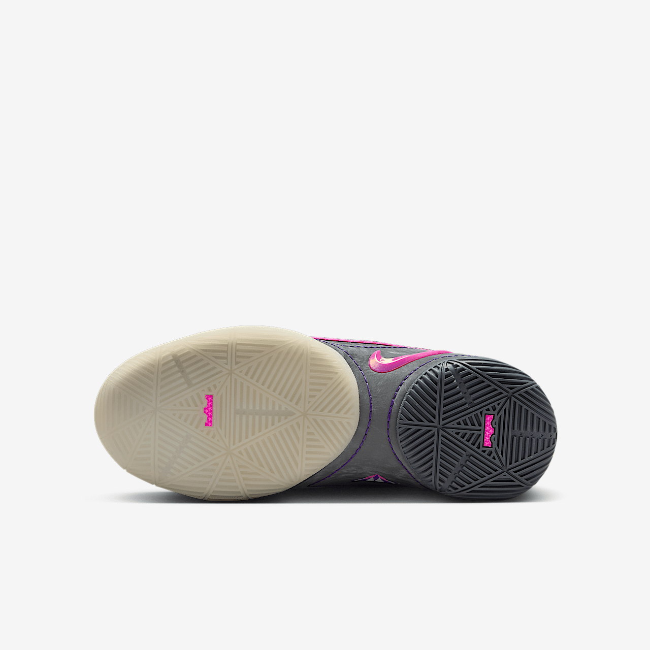 Nike LeBron sneaker Zwart/Dark Grey/Field Purple/Laser Fuchsia