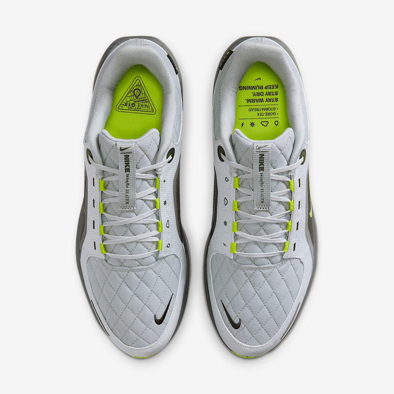 Nike  sneaker Light Smoke Grey/Pure Platinum/Anthracite/Cyber