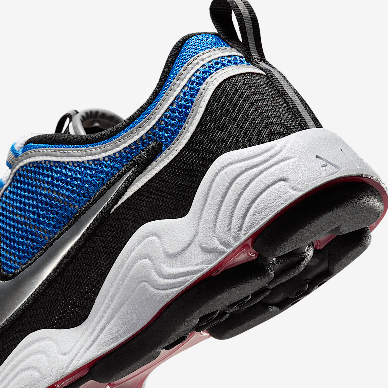 Nike  sneaker Signal Blue/Zwart/Wit/Metallic Luster