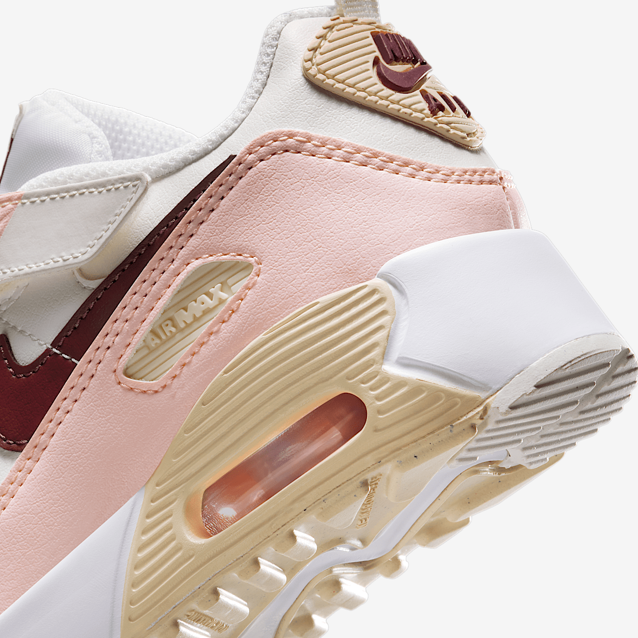 Nike Air max 90 sneaker Phantom/Echo Pink/Sail/Dark Team Red