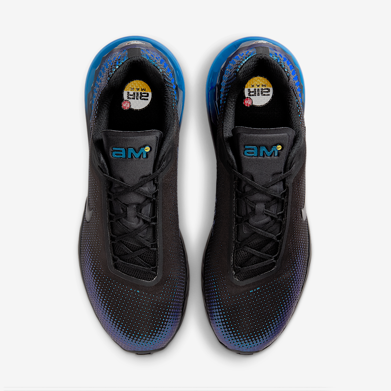 Nike Air Max sneaker Zwart/Deep Royal Blue/Court Purple/Zwart