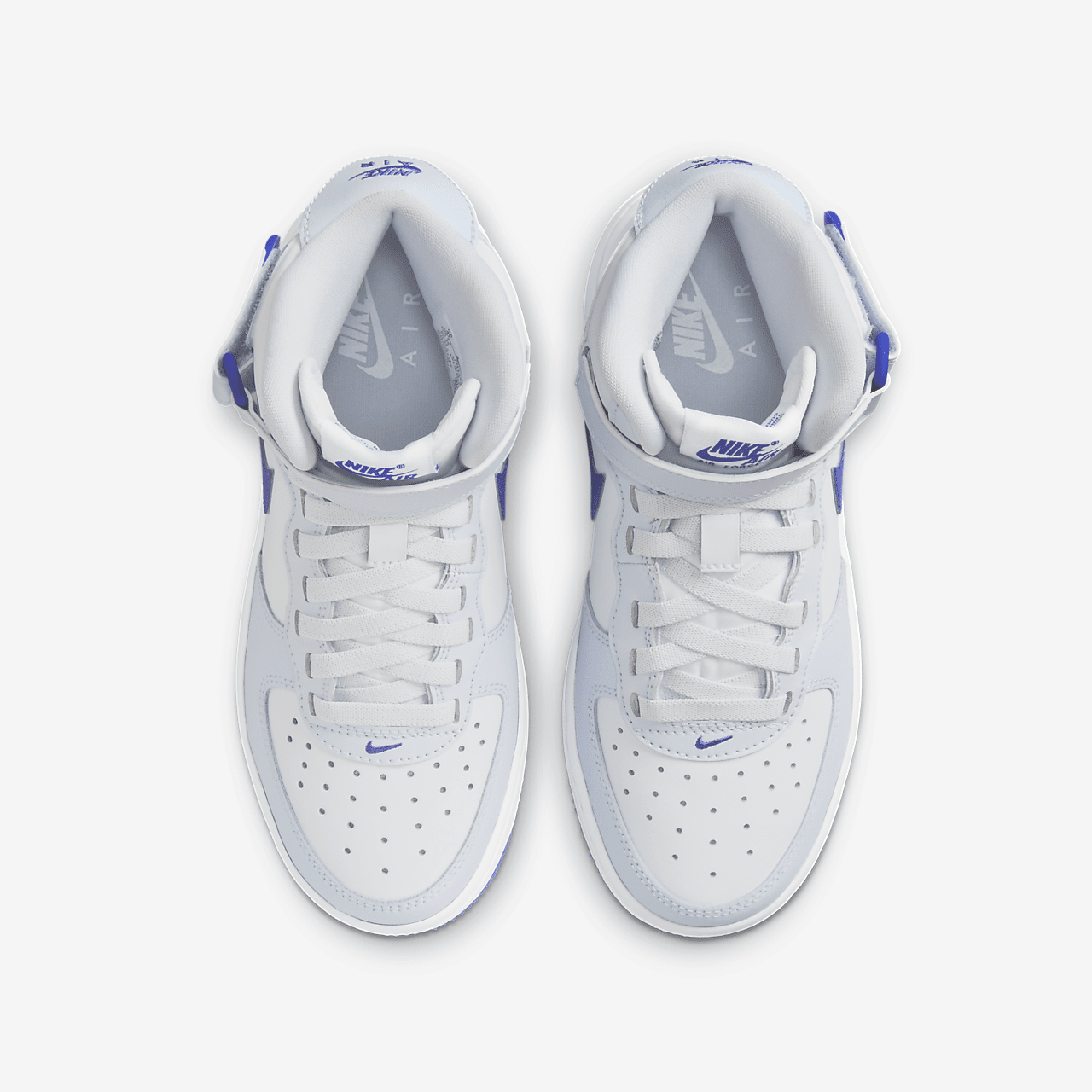 Nike Air Force 1 sneaker Football Grey/Wit/Persian Violet