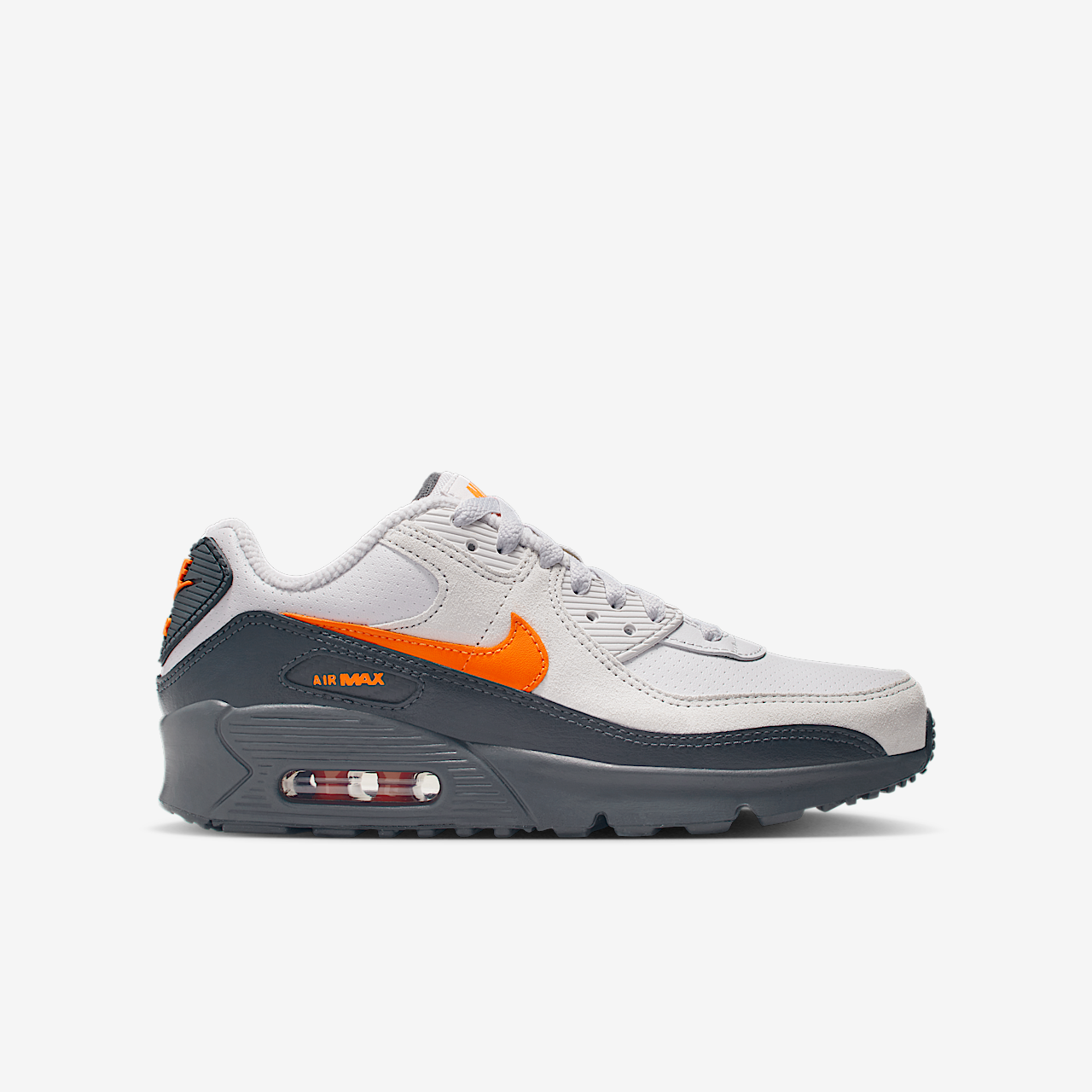 Nike Air max 90 sneaker Vast Grey/Anthracite/Wit/Safety Orange