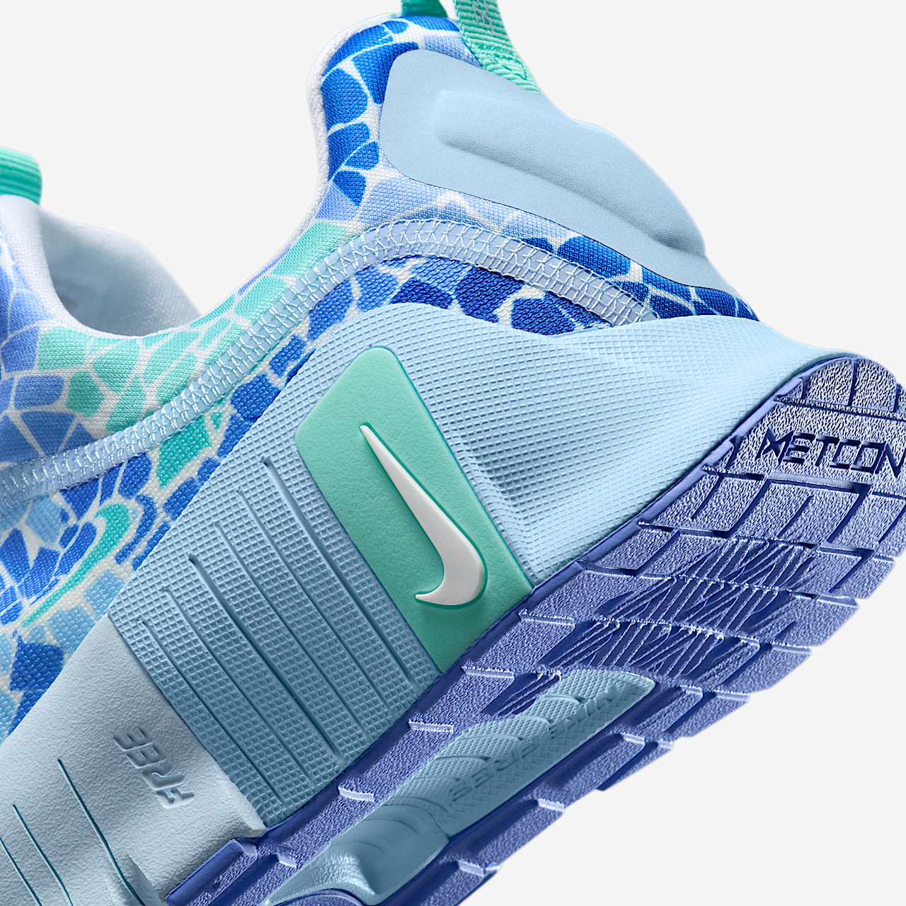 Nike Free sneaker Ice Blue/Royal Pulse/Racer Blue/Wit