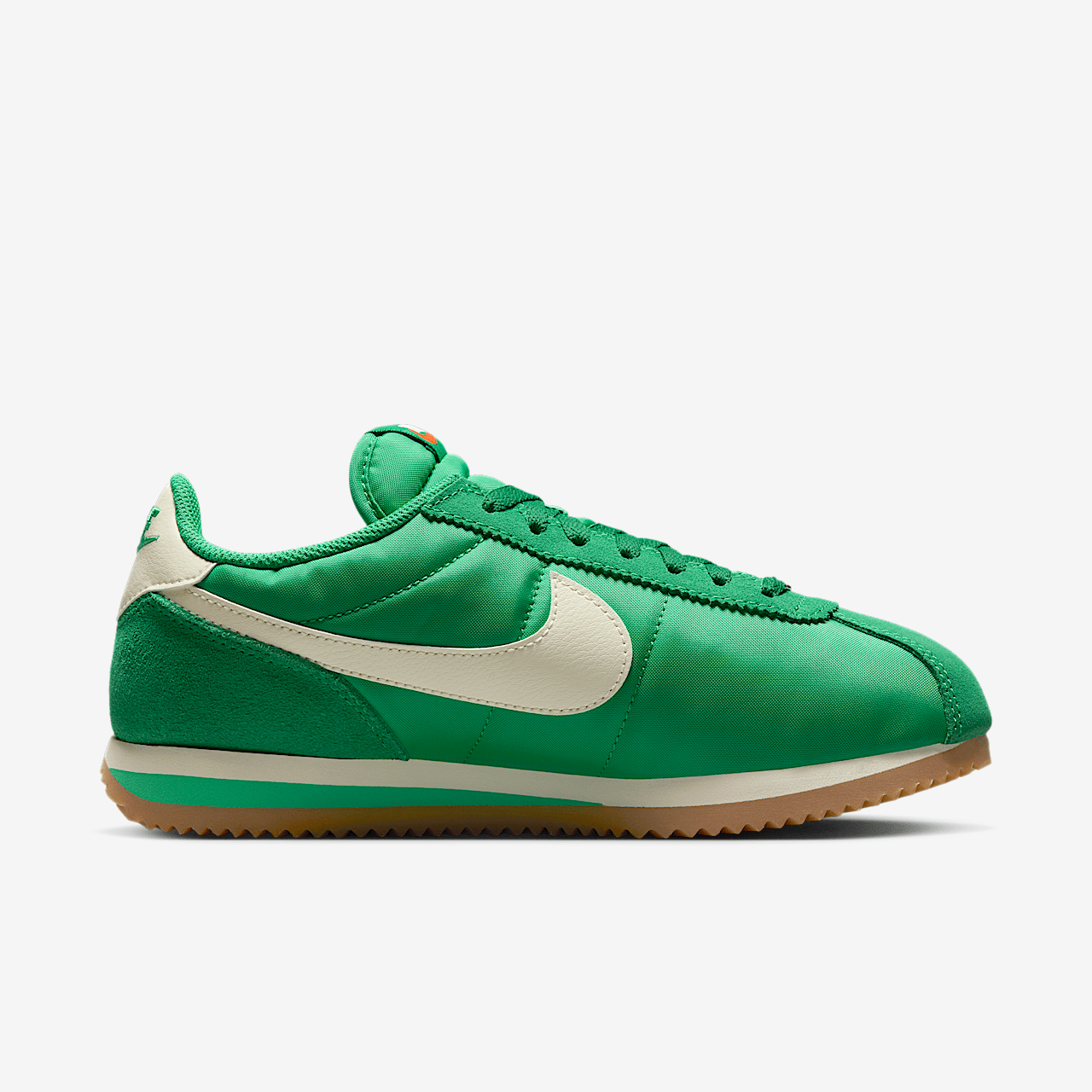 Nike Cortez sneaker Stadium Green/Safety Orange/Gum Light Brown/Coconut Milk