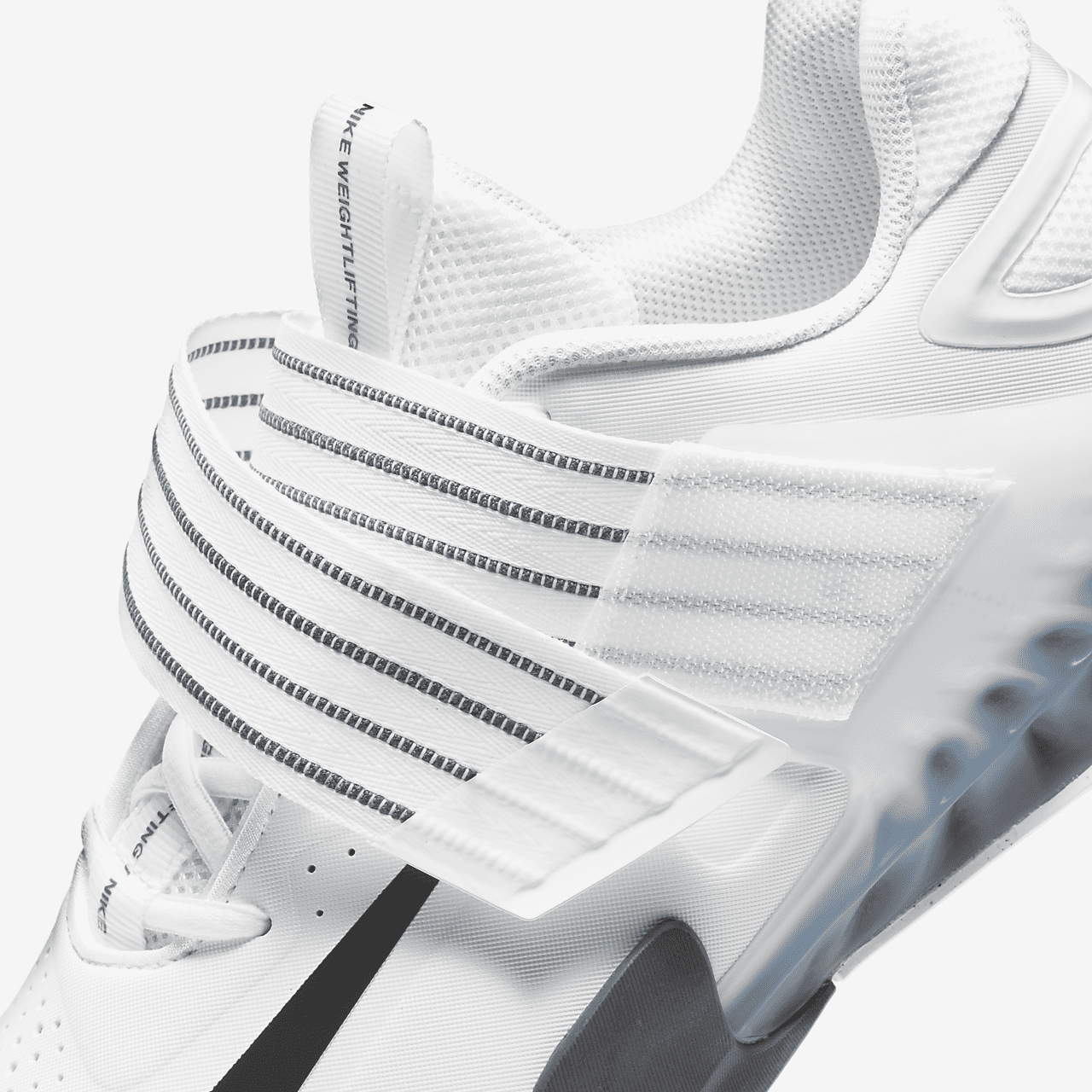 Nike  sneaker Wit/Iron Grey/Laser Orange/Zwart