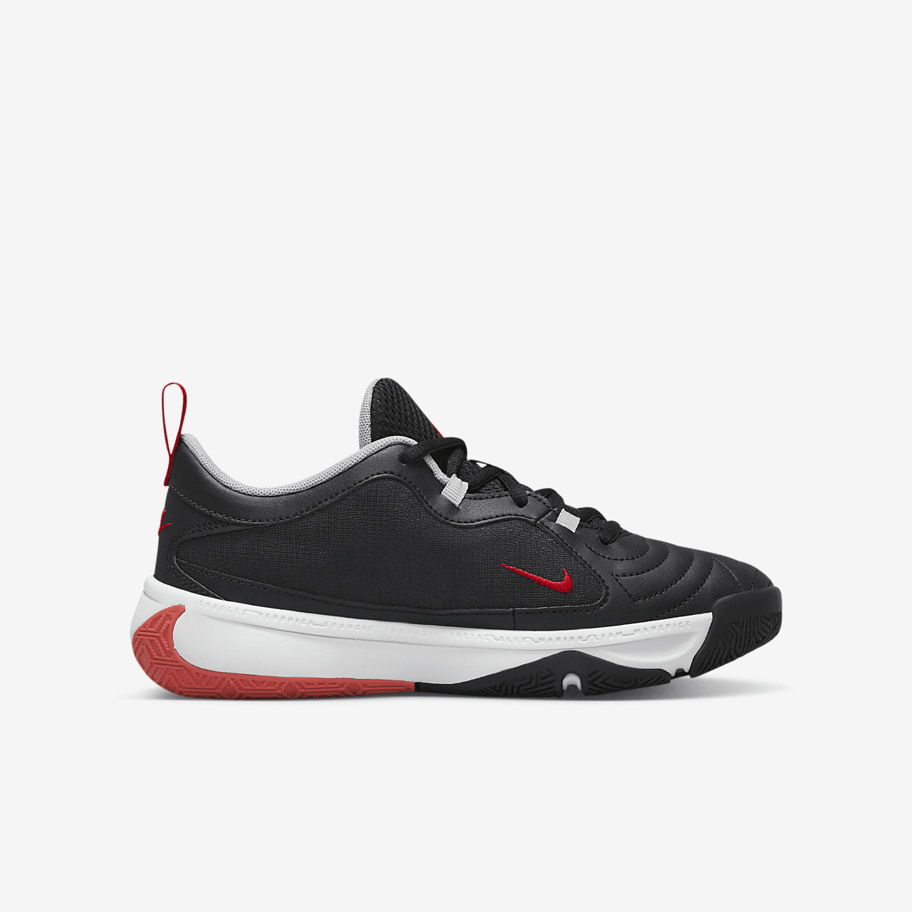 Nike  sneaker Zwart/Pure Platinum/Wolf Grey/University Red