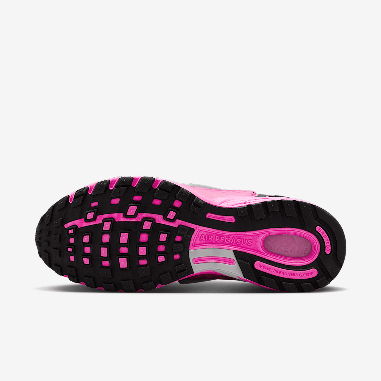 Nike Nike Air Pegasus Wave sneaker Zwart/Pink Blast/Metallic Platinum