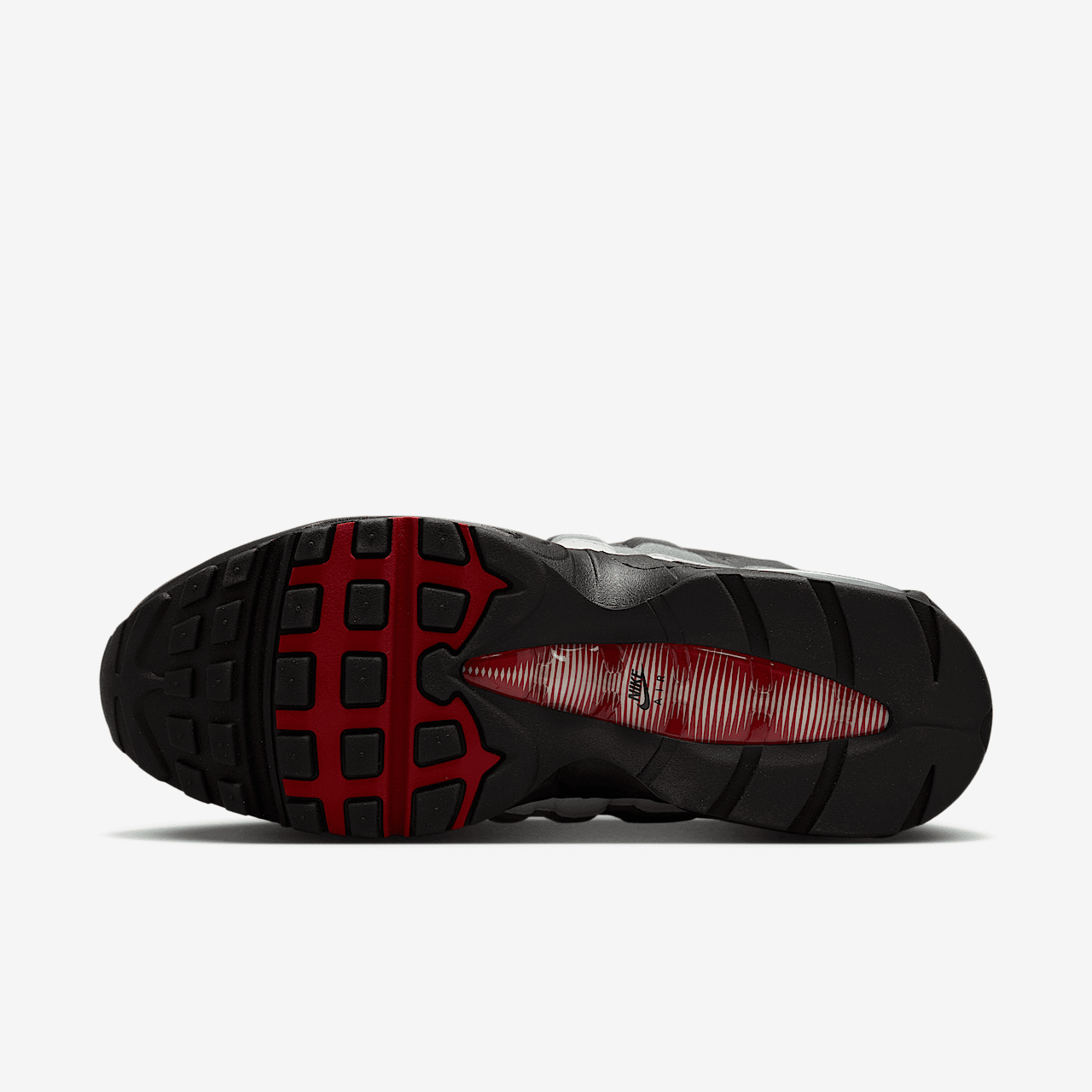 Nike Air Max 95 sneaker Zwart/Dark Smoke Grey/Smoke Grey/Gym Red