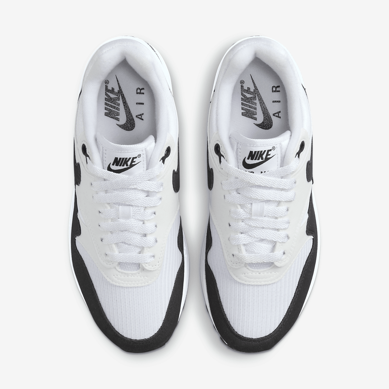 Nike Air Max 1 sneaker Wit/Summit White/Zwart