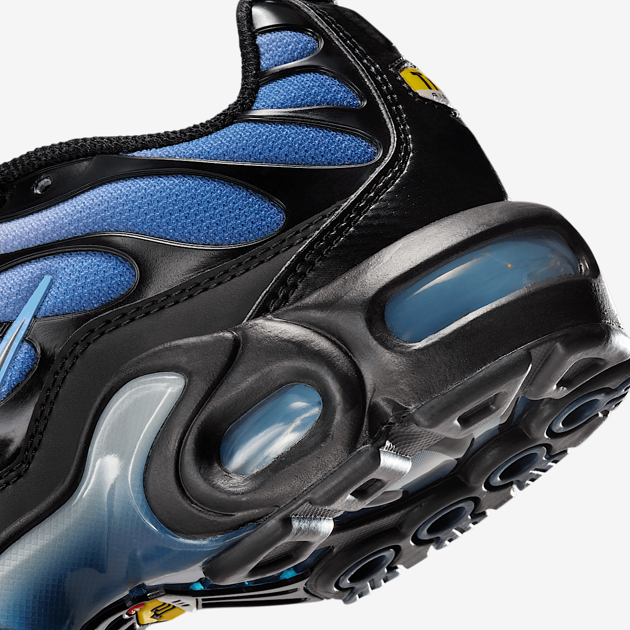 Nike Air Max Plus sneaker Zwart/Blue Void/Blue Beyond/Metallic Silver