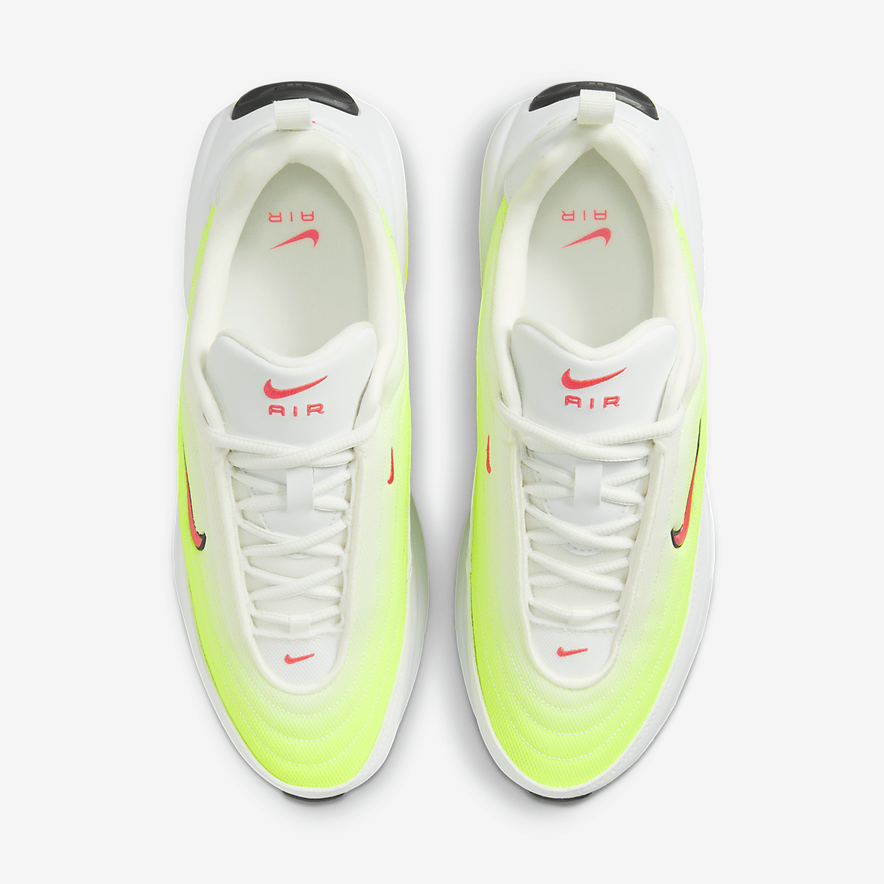 Nike Air Max sneaker Summit White/Wit/Volt/Bright Crimson