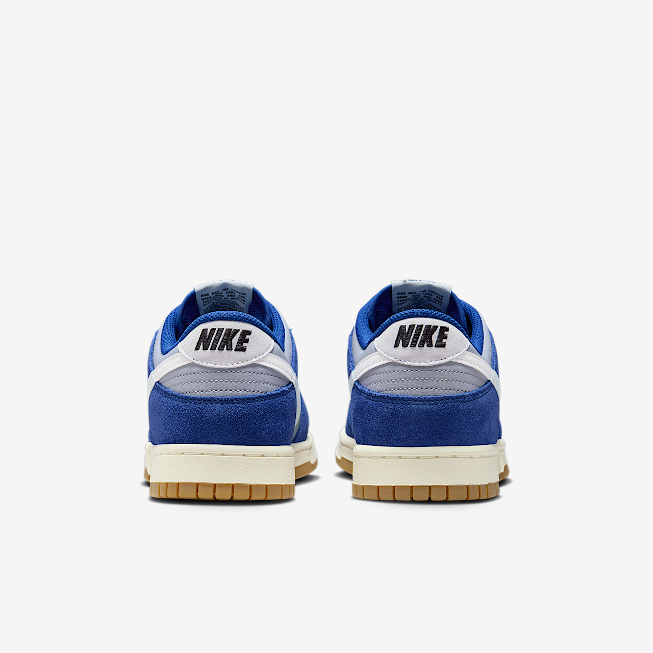 Nike Dunk Low sneaker Wolf Grey/Deep Royal Blue/Sail/Wit