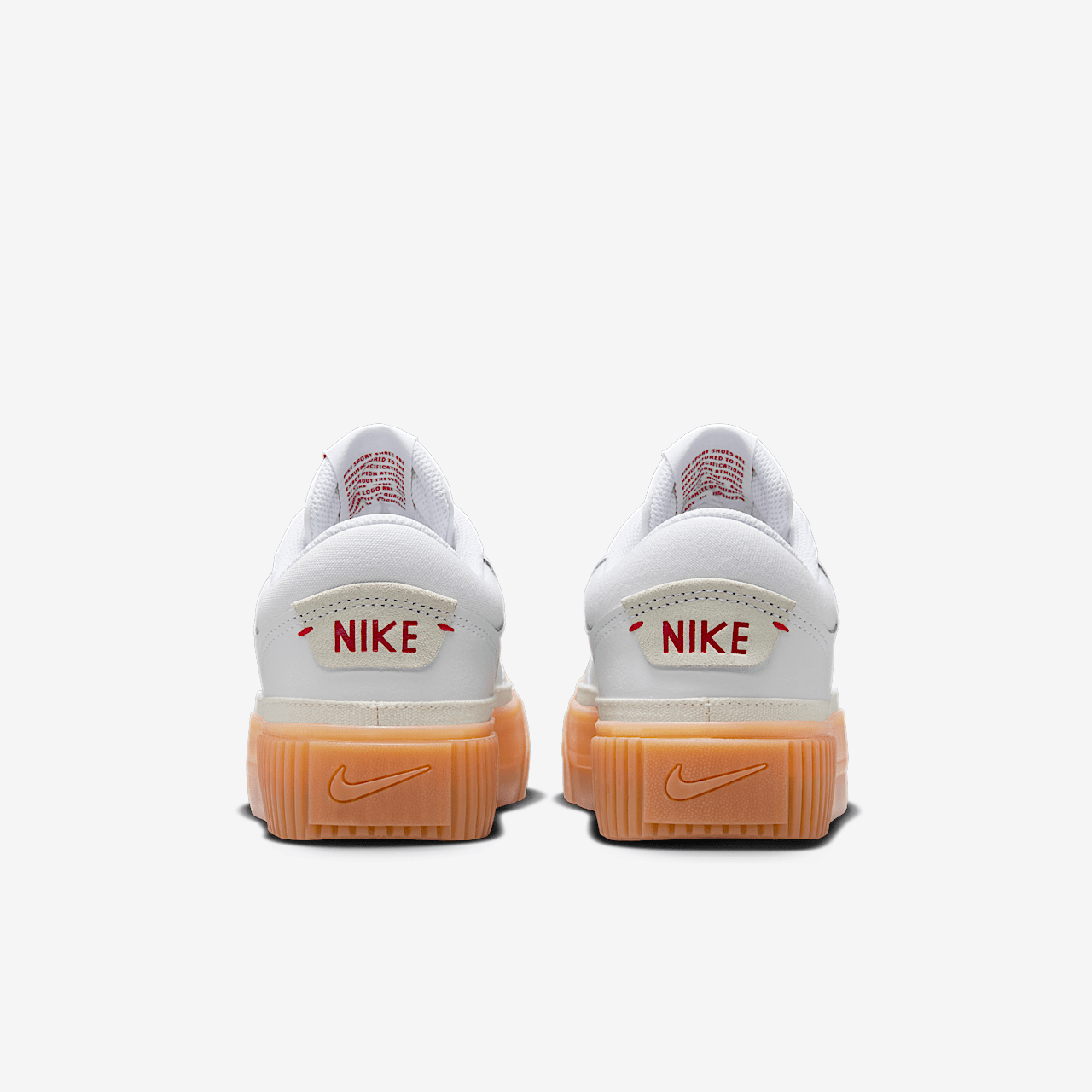 Nike  sneaker Wit/Gum Yellow/Sail/University Red