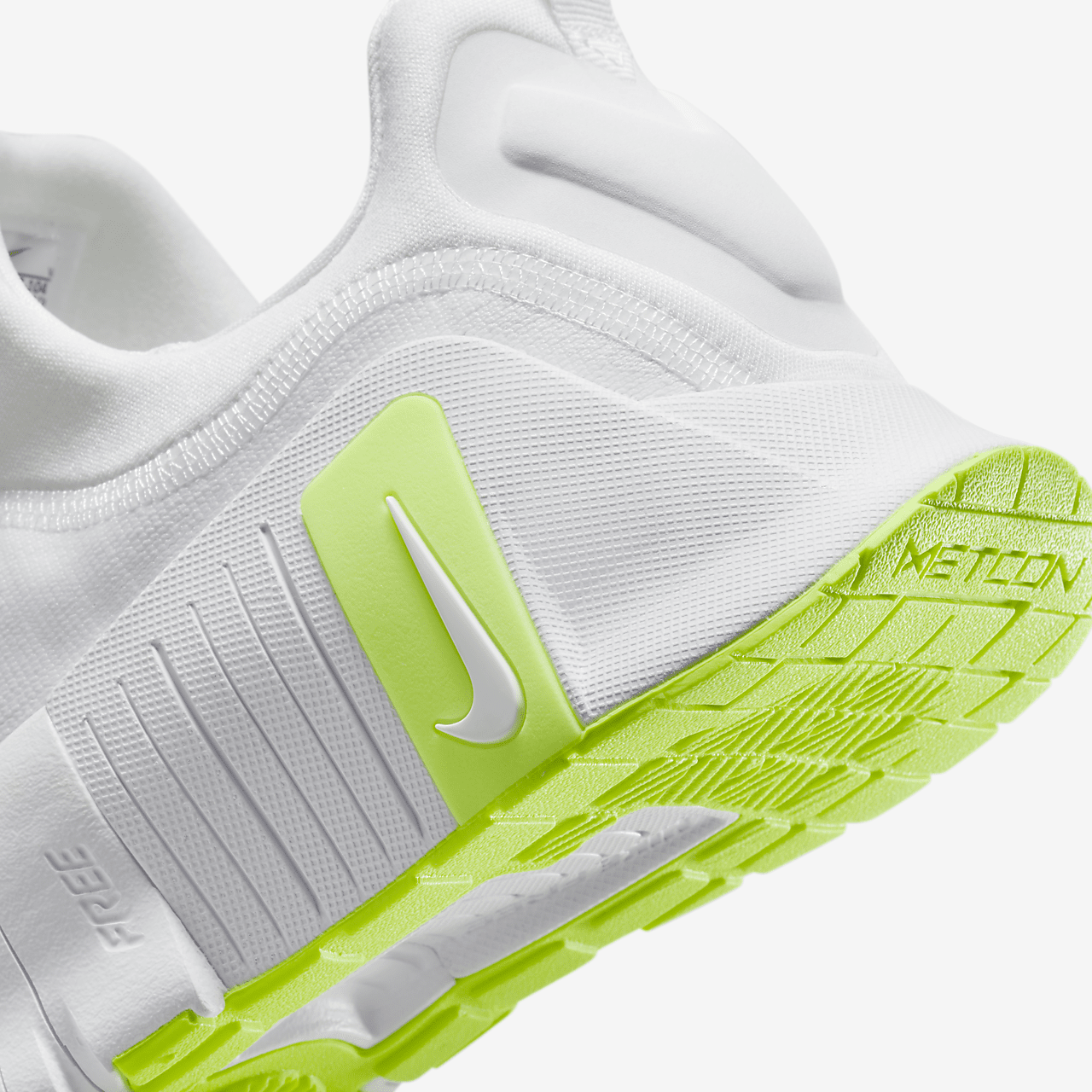 Nike Free sneaker Wit/Wit/Volt