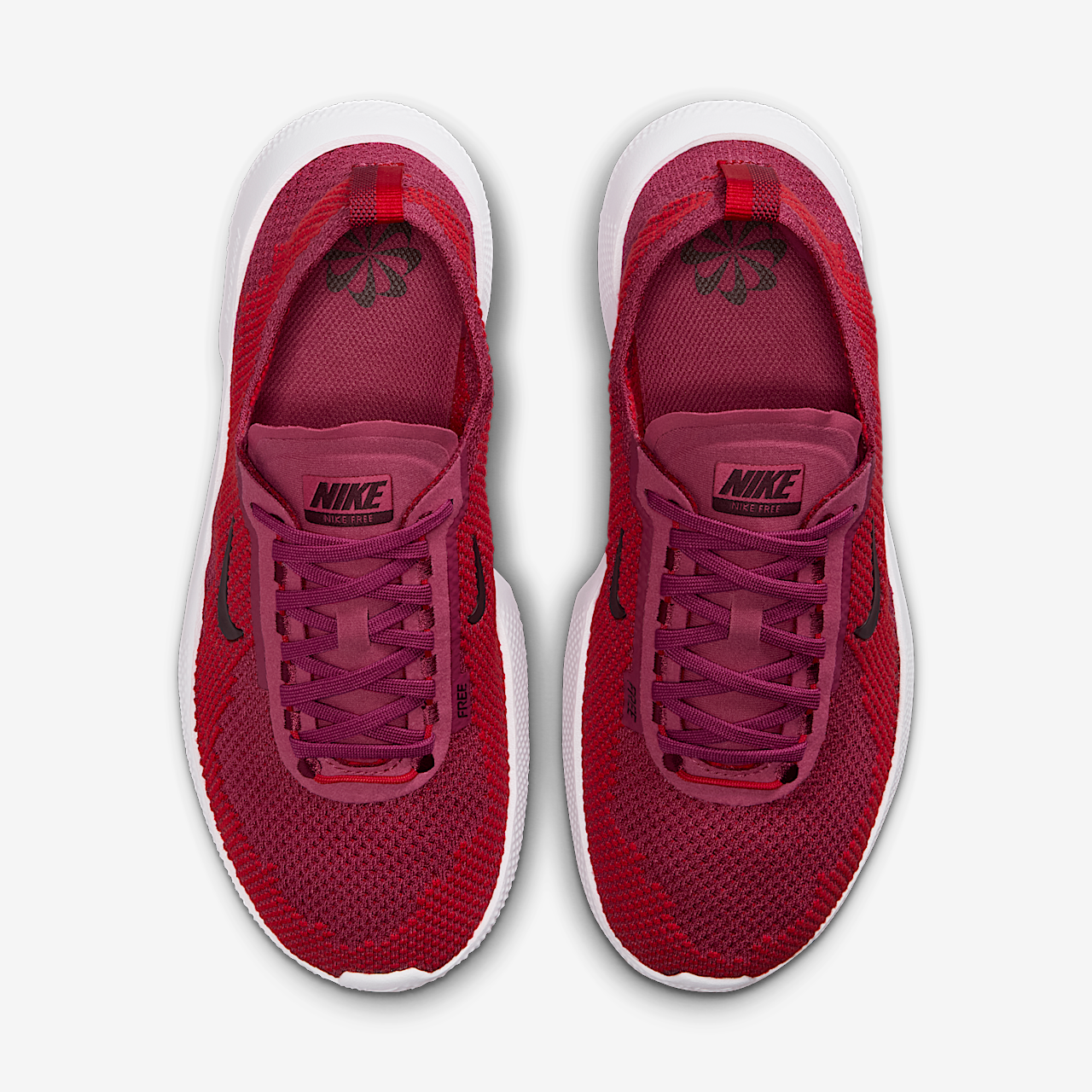 Nike Free sneaker Sweet Beet/University Red/Burgundy Crush