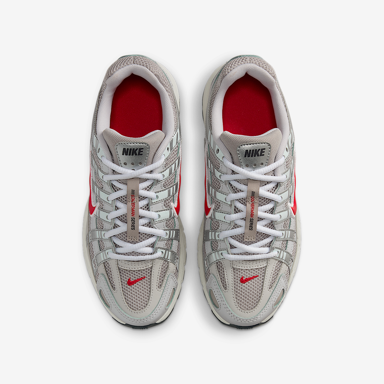 Nike P-6000 sneaker College Grey/Vast Grey/Phantom/Fire Red
