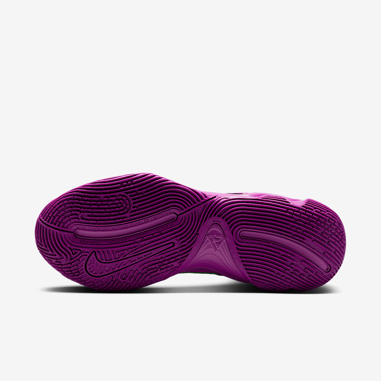 Nike  sneaker Hyper Violet/Green Strike/Bold Berry/Zwart
