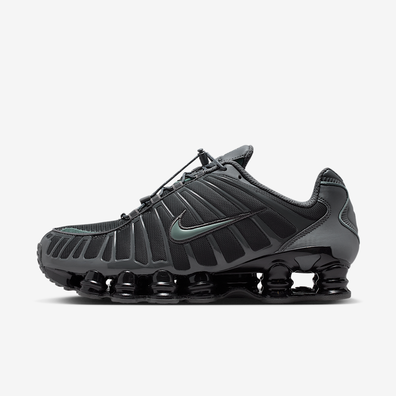Nike Nike Shox sneaker Iron Grey/Zwart/Reflect Silver/Clay Green