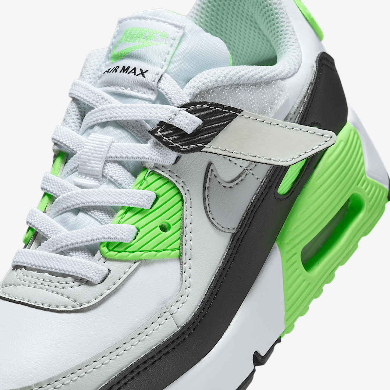 Nike Air max 90 sneaker Wit/Photon Dust/Lime Blast/Light Smoke Grey
