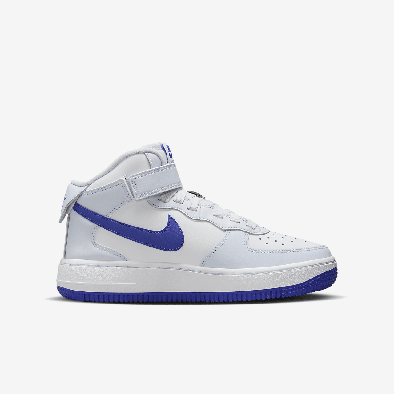 Nike Air Force 1 sneaker Football Grey/Wit/Persian Violet