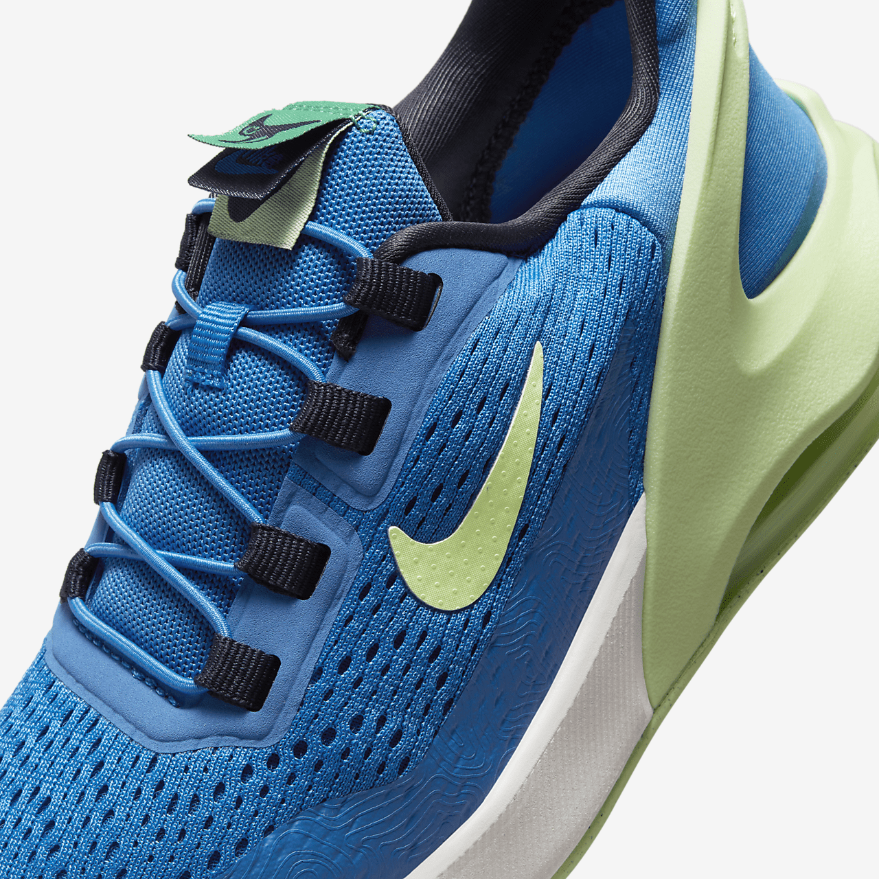 Nike Air max 270 sneaker Light Photo Blue/Summit White/Stadium Green/Barely Volt
