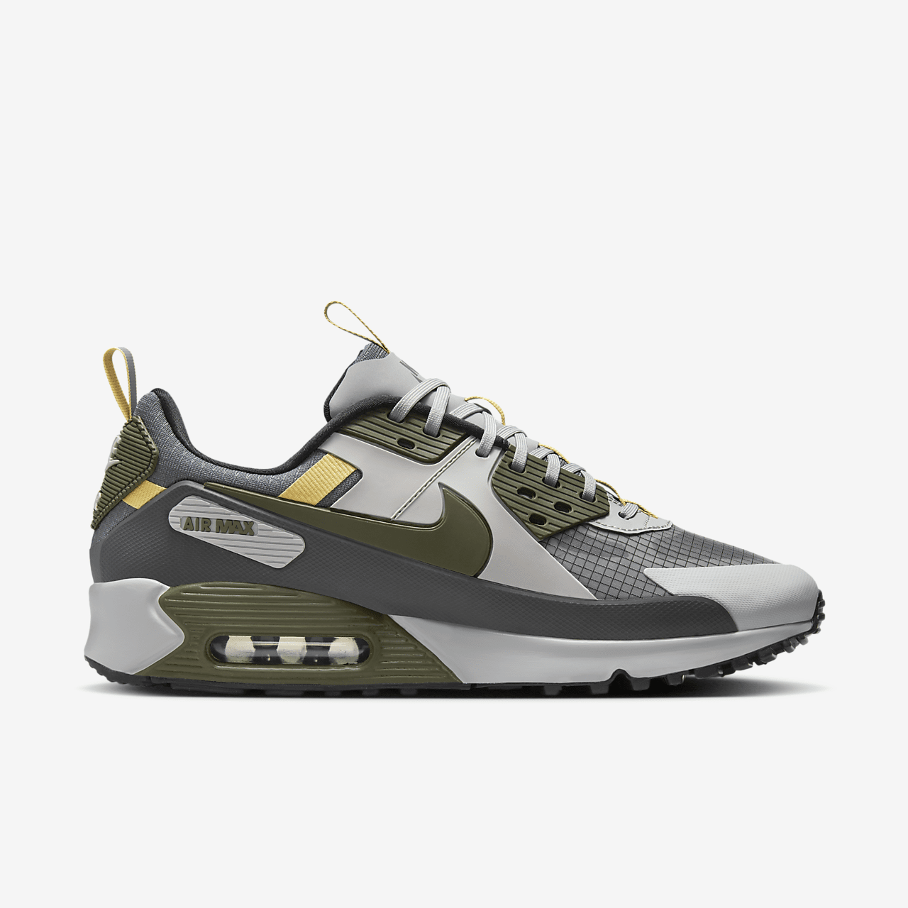 Nike Air Max 90 Drift sneaker Light Smoke Grey/Iron Grey/Infinite Gold/Cargo Khaki