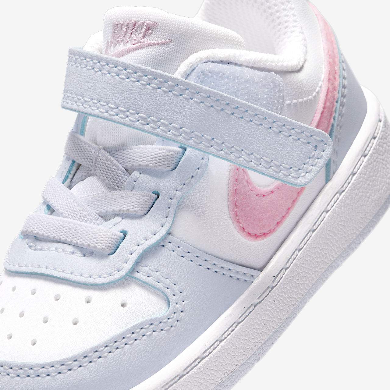Nike  sneaker Wit/Football Grey/Pink Rise