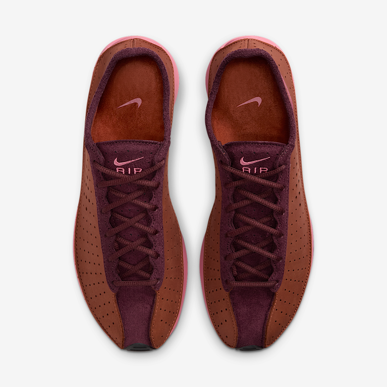 Nike  sneaker Cinnamon/Burgundy Crush/Zwart/Peony