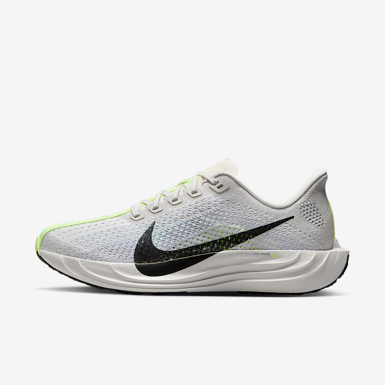 Nike Pegasus sneaker Platinum Tint/Pure Platinum/Barely Volt/Zwart