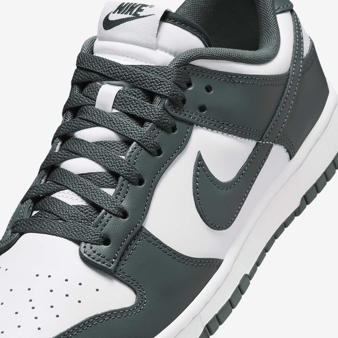 Nike Dunk Low sneaker Wit/Wit/Vintage Green