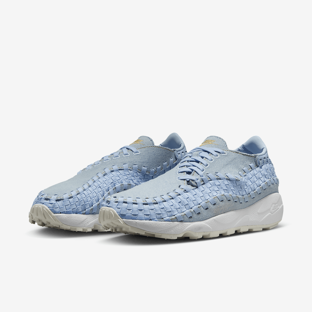 Nike  sneaker Denim/Ice Blue/Wit/Wheat Gold
