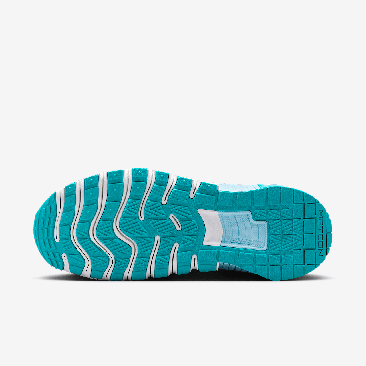 Nike Free sneaker Wit/Glacier Blue/Dusty Cactus
