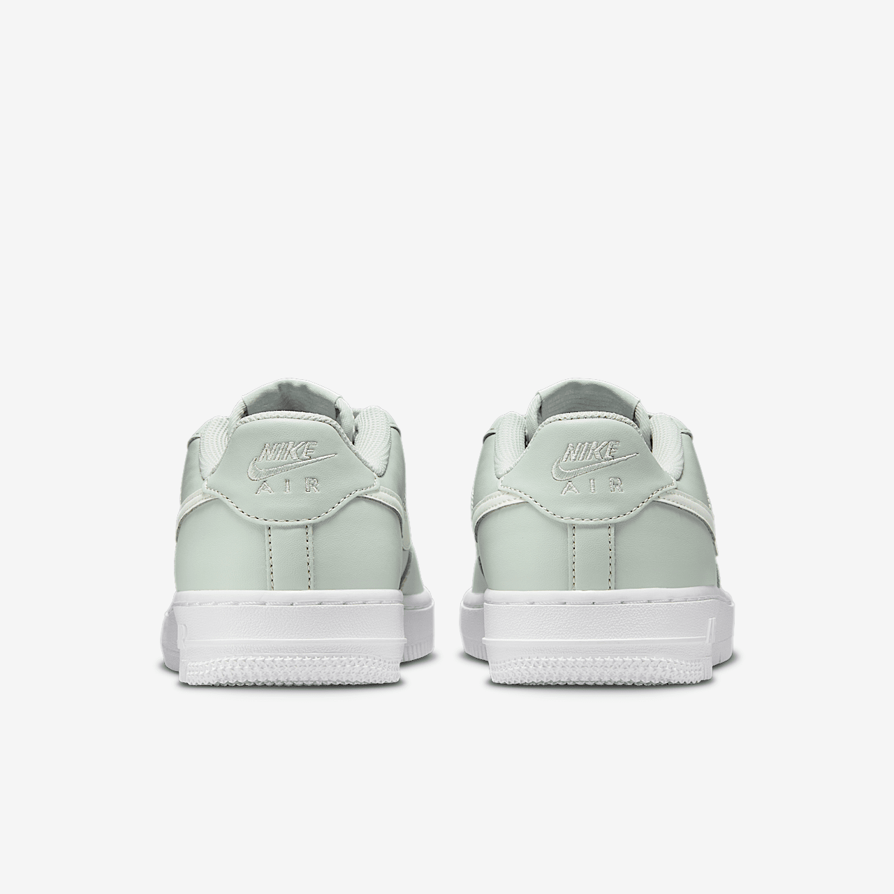 Nike Air Force 1 sneaker Light Silver/Spruce Aura/Wit/Sail