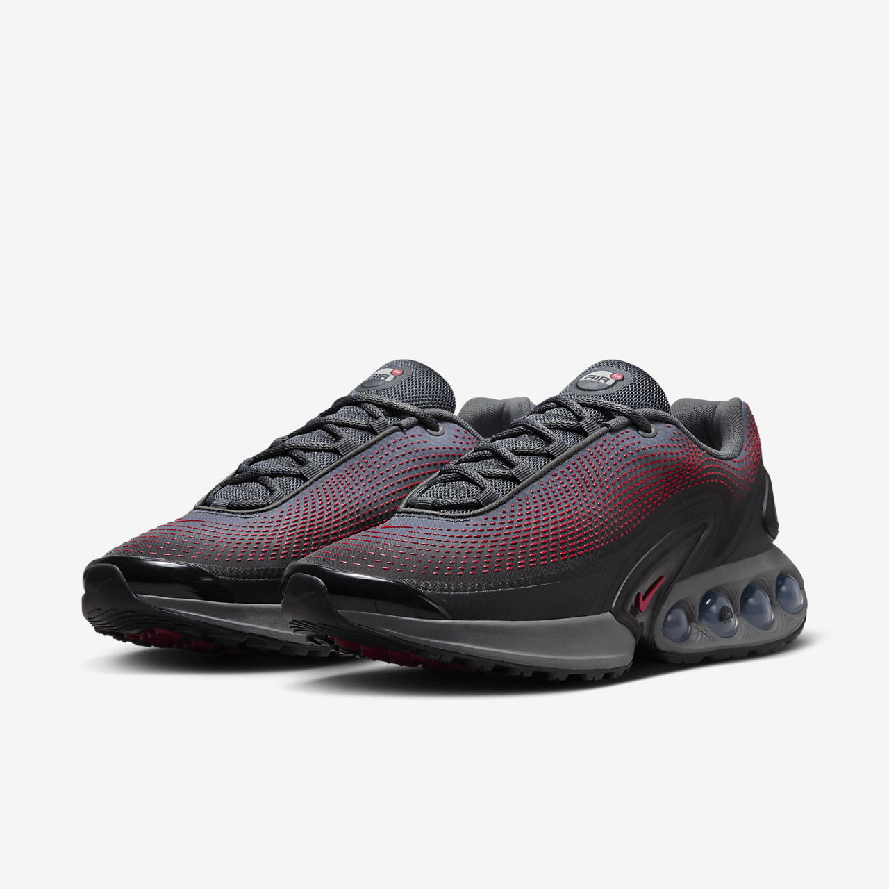 Nike Air Max DN sneaker Zwart/Iron Grey/University Red