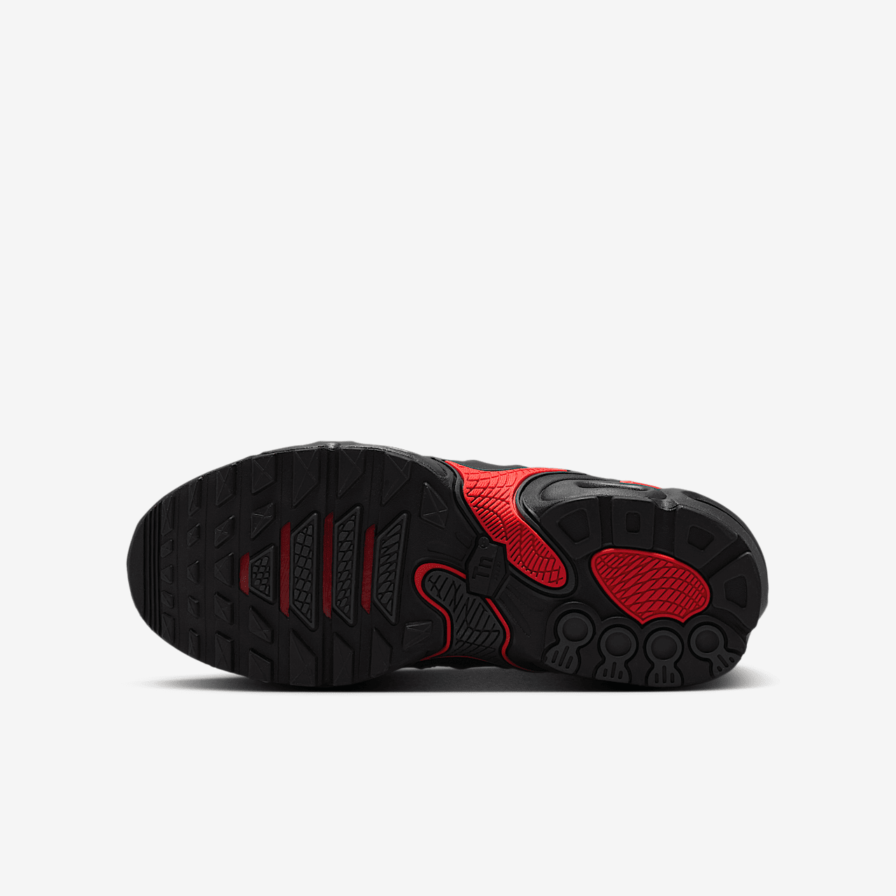 Nike Air Max Plus Drift sneaker Zwart/Dark Smoke Grey/University Red