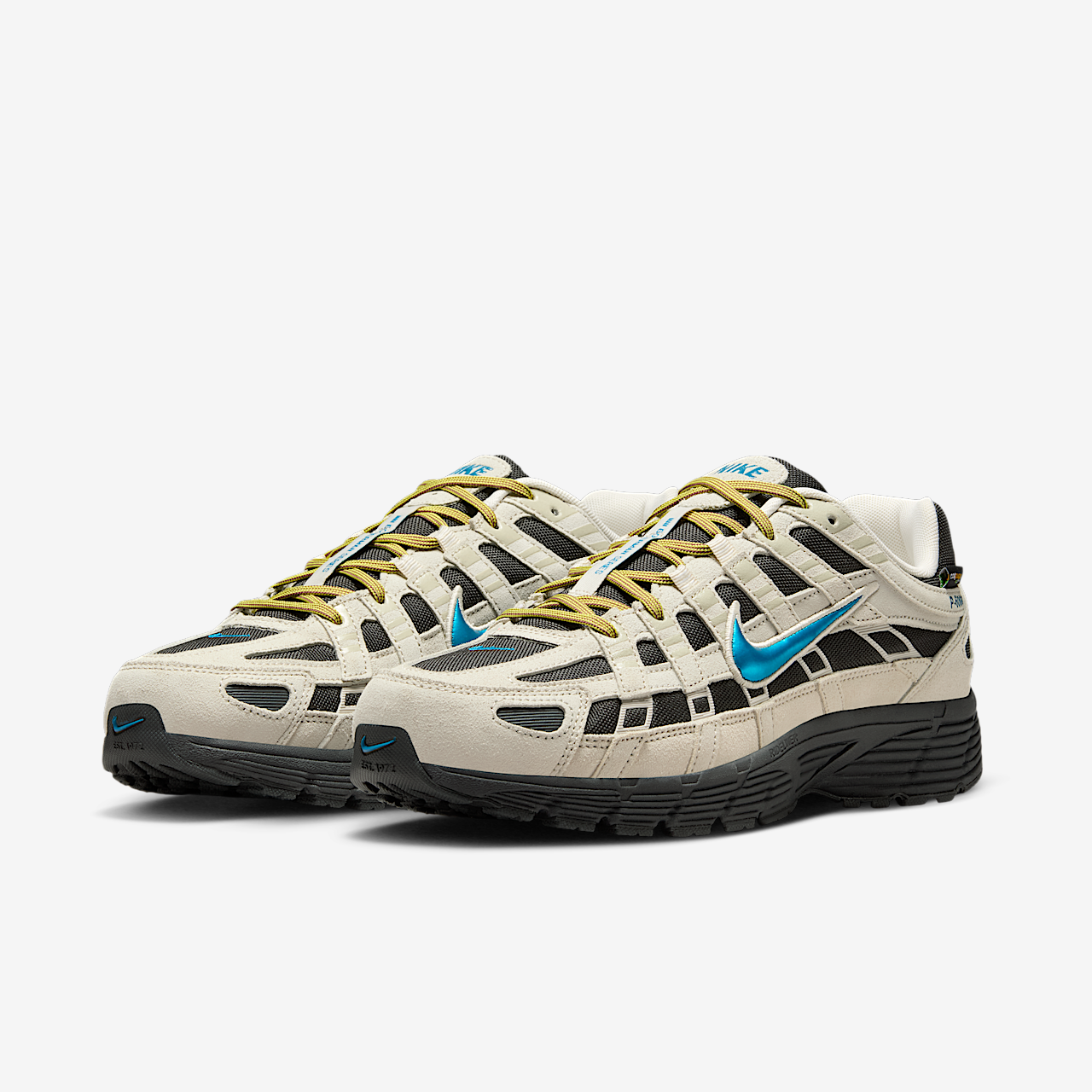 Nike P-6000 sneaker Light Orewood Brown/Lightning/Phantom/Green Abyss