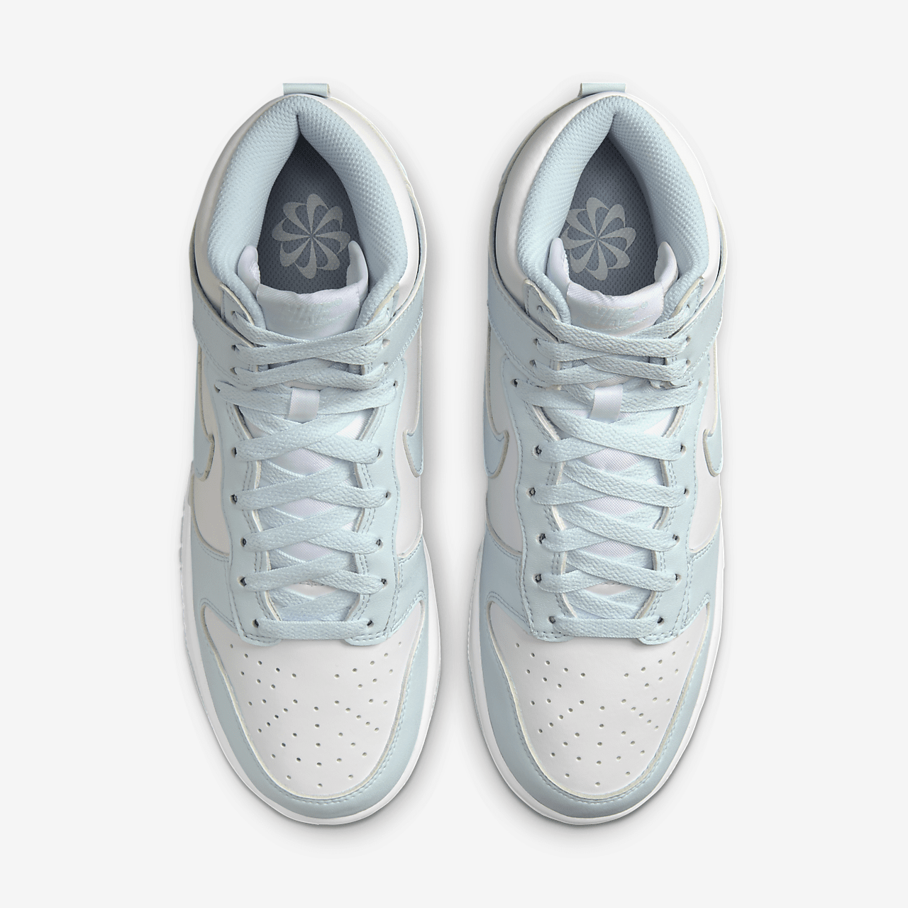 Nike Dunk High sneaker Wit/Wit/Glacier Blue