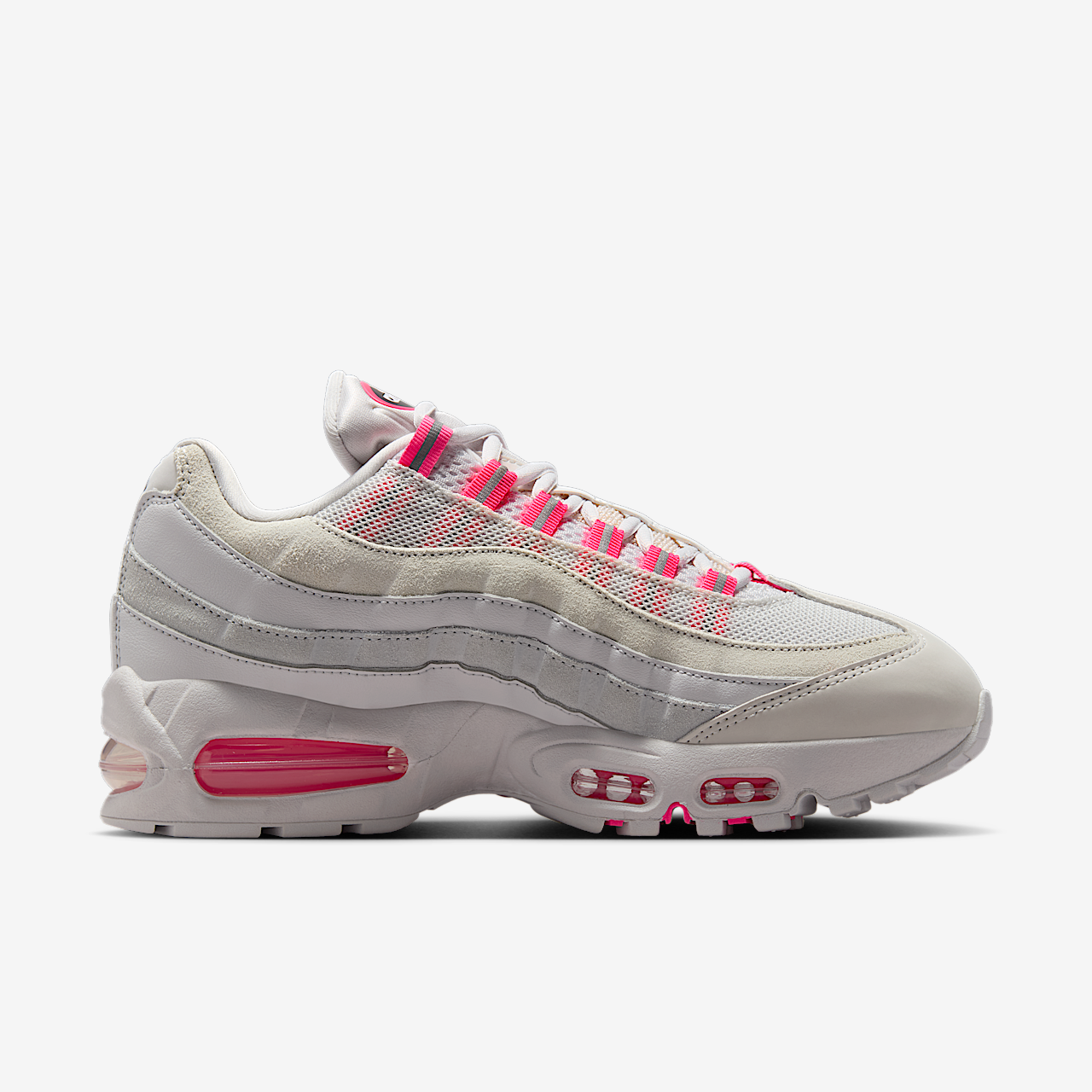 Nike Air Max 95 sneaker Vast Grey/Pure Platinum/Platinum Tint/Hyper Pink